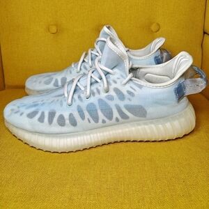 Yeezy Boost 350 V2 "Mono Ice" Blue White Sneaker Men's Shoes Size 10